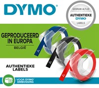 Labeltape Dymo 9mmX3m rol ass-3