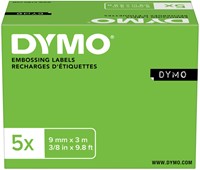 Labeltape Dymo 9mmX3m rol ass-3