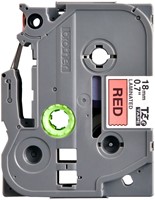 Brothertape TZE-441 18mm zwart op rood -2