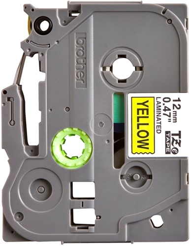 Brothertape TZE-631 12mm zwart op geel -2