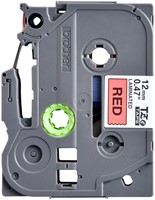 Brothertape TZE-431 12mm zwart op rood -2