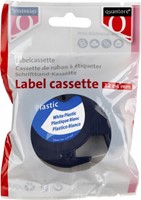 Dymotape LetraTag plastic zwart op wit 91201 Quantore-3