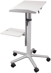 Beamertafel Maul Pro grijs incl. stekkerdoos