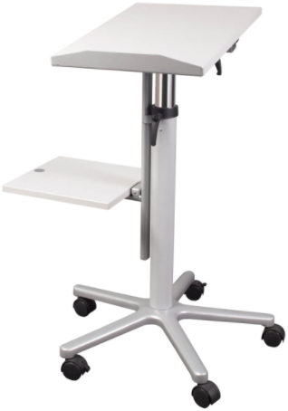 Beamertafel Maul Pro grijs incl. stekkerdoos
