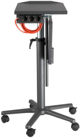 Beamertafel Maul Pro antraciet incl. stekkerdoos-2