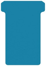 T-kaarten breedte 2 blauw pk/100
