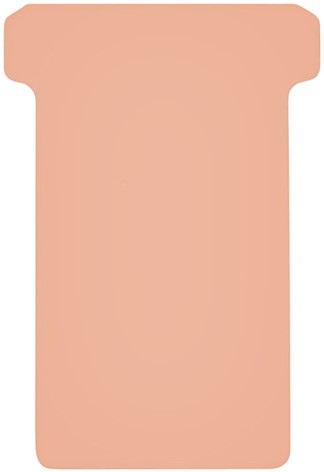 T-kaarten breedte 2 roze pk/100