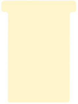 T-kaarten breedte 3 beige pk/100