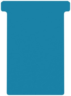 T-kaarten breedte 3 blauw pk/100