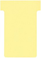 T-kaarten Nobo breedte 2 geel 48,5mm pk/100