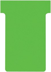 T-kaarten Nobo breedte 2 groen 48,5mm pk/100