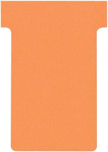 T-kaarten Nobo breedte 2 oranje 48,5mm pk/100