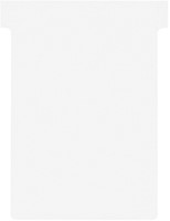 T-kaarten Nobo breedte 3 rood 80mm pk/100-1