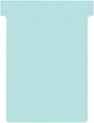 T-kaarten Nobo breedte 3 blauw 80mm pk/100