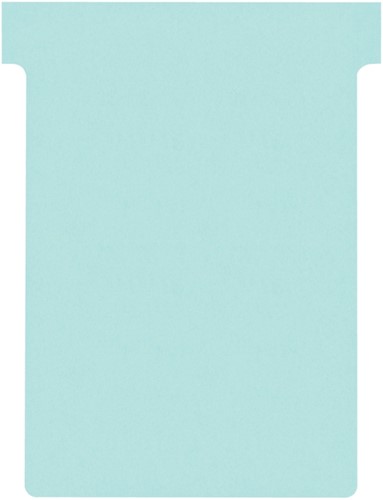 T-kaarten Nobo breedte 3 blauw 80mm pk/100