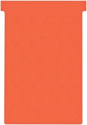 T-kaarten Nobo breedte 4 rood 112mm pk/100