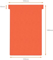 T-kaarten Nobo breedte 4 rood 112mm pk/100-3