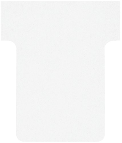 T-kaarten Nobo breedte 1,5 wit 36mm pk/100