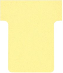 T-kaarten Nobo breedte 1,5 geel 36mm pk/100