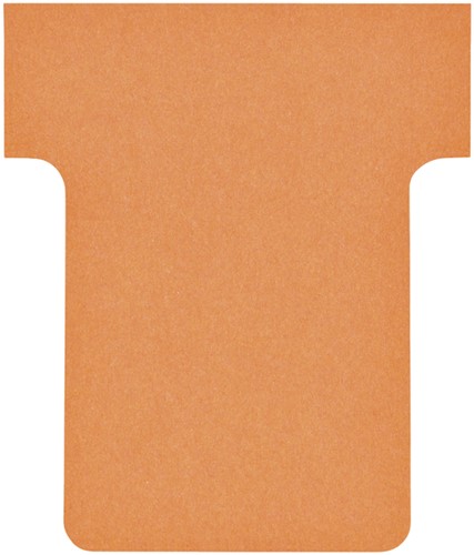 T-kaarten Nobo breedte 1,5 oranje 36mm pk/100