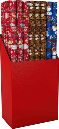INPAKPAPIER DESIGN GROUP SINT 300X100CM ASS