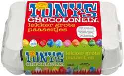 Chocolade Tony's Chocolonely paaseitjes 12x13,5gram