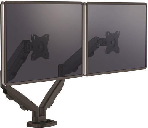 Monitorarm Fellowes Eppa dubbele arm zwart