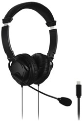 Kensington hoofdtelefoon USB-C Hi-Fi met microfoon