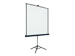 Projectiescherm met statief