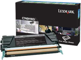 Tonercartridge Lexmark C746H1KG zwart