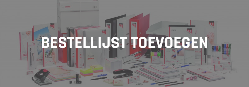 Snel & efficiënt bestellen met een bestellijst