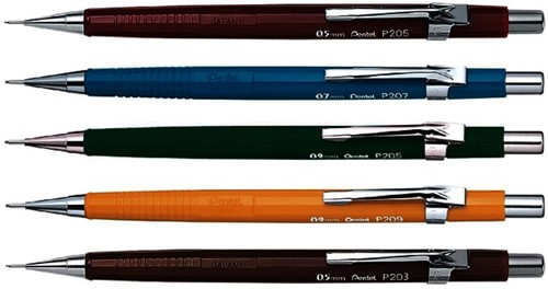 Potloodstiftenhouder 0,7mm Pentel P207-2