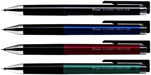 Gelschrijver Pilot Synergy BLRT-SNP5 0,25mm rood-2