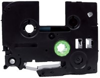 Brothertape TZE-231 Quantore 12mm zwart op wit -2