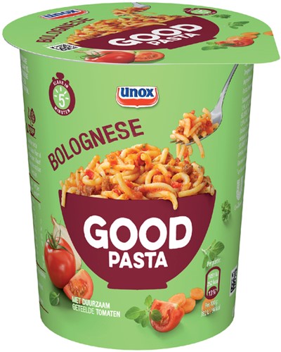 Unox good pasta spaghetti bolognese 1 cup