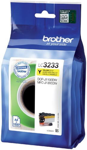 Inktcartridge Brother LC3233 geel