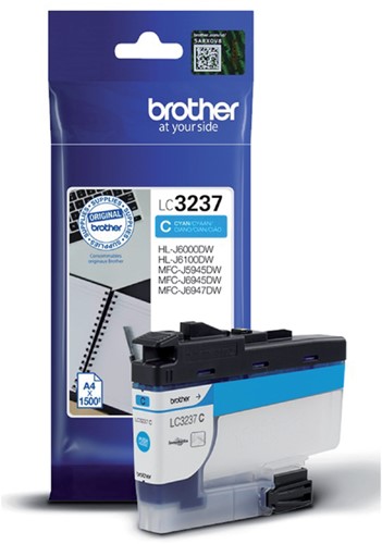 Inktcartridge Brother LC3237 1.5K cyaan  