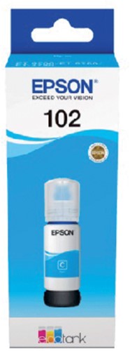 Navulinkt Epson 102 T03R2 cyaan