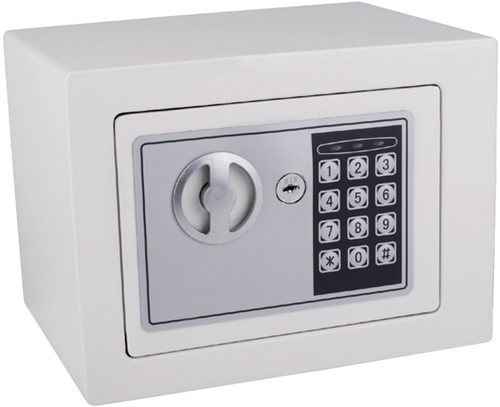 Kluis Pavo mini 230x170x170mm elektronisch wit