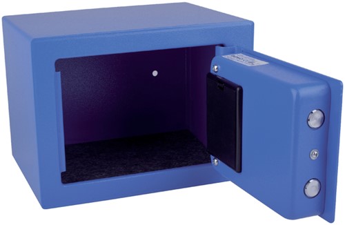 Kluis Pavo mini 230x170x170mm elektronisch blauw-3