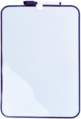 Viltstiftbord Desq 24x34cm + marker profiel paars