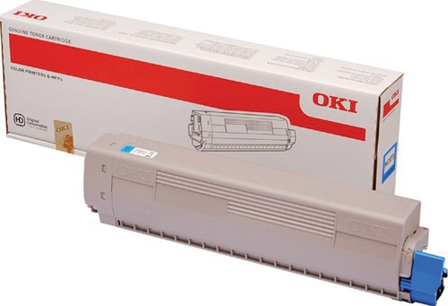 Toner Oki 45862816 10K cyaan