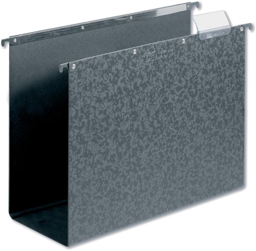 Hangmap Elba vertic A4 80mm hardboard zwart