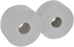 Toiletpapier Cleaninq jumbo klein 2-laags 170m wit