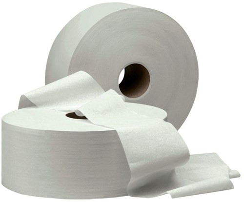 Toiletpapier Cleaninq Maxi Jumbo 2-laags 380m 6rollen-3