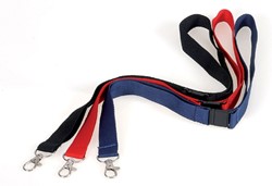 OPUS 2 badgekoord met karabijnhaak