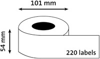 Labeletiket Quantore 99014 54x101mm adres wit-6