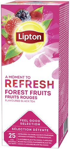 Thee Lipton forest fruit 1.5gr pk/25