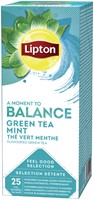 Thee Lipton green tea mint 1.5gr pk/25