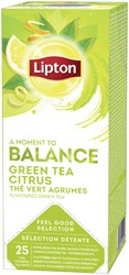 Thee Lipton Balance Groene thee Citrus 1.5gr pk/25